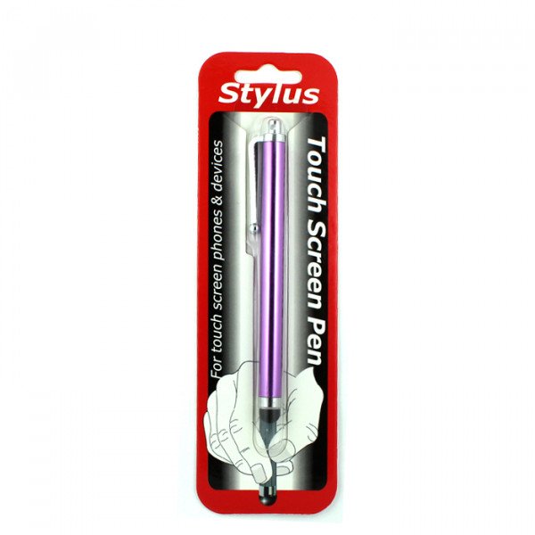 Wholesale Sports Stylus Touch Pen (Purple)